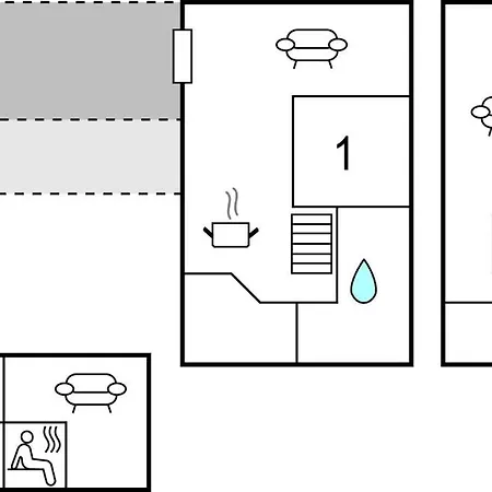 Hébergement de vacances Charmante Maison Avec Sauna à Vestervig